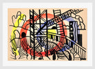 Fernand Léger, Paysage de Seine et Oise — white frame