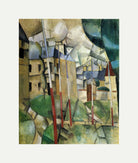Fernand Leger Print, Paysage (Landscape) with an off-white border for rolled canvas