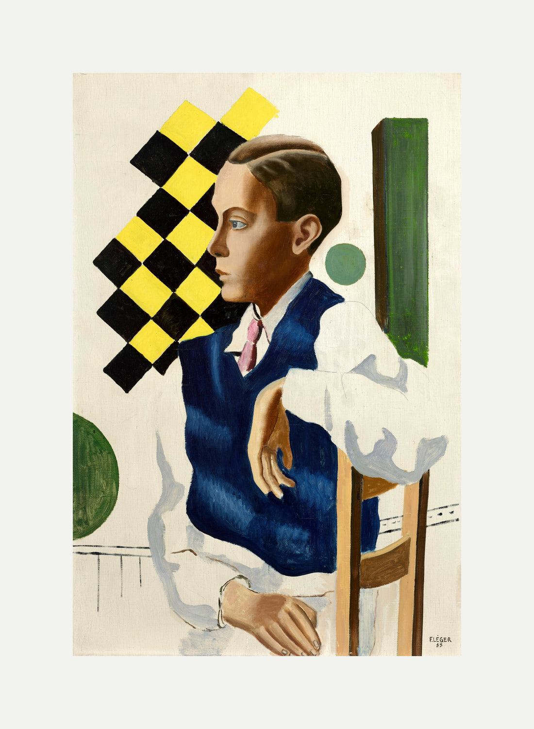 Fernand Léger, Portrait du fils Bignou — rolled canvas
