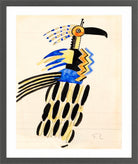 Fernand Léger, Projet de costume pour La Création du monde — dark grey frame