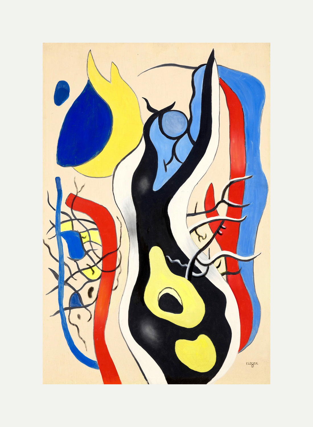 Fernand Léger, Racine — rolled canvas