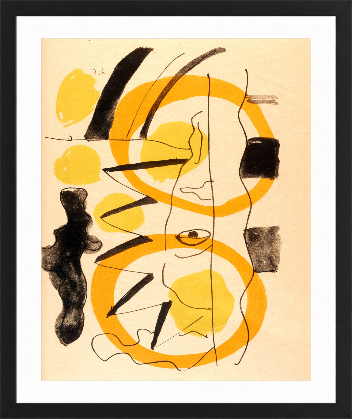 Fernand Léger, Source entière I — black frame
