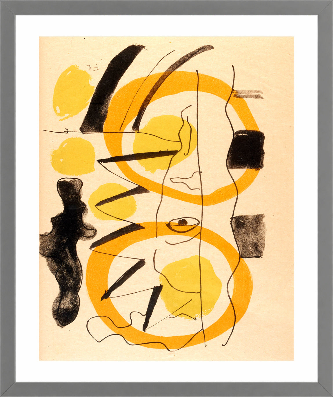 Fernand Léger, Source entière I — light grey frame