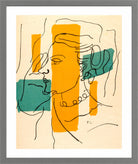 Fernand Léger, Source entière II — light grey frame