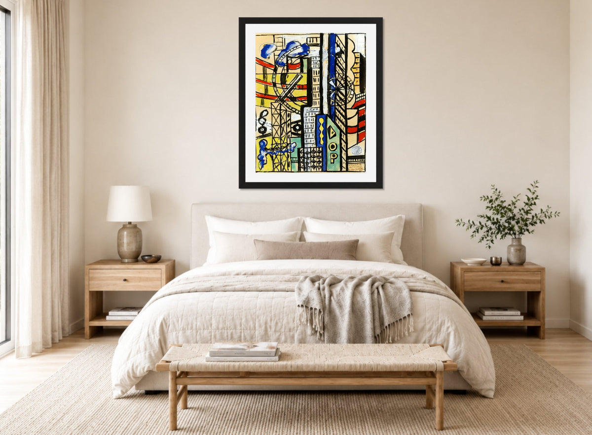 Fernand Léger, Souvenir de New York — bedroom