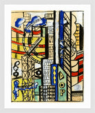 Fernand Léger, Souvenir de New York — white frame