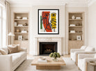 Fernand Léger, Tête de femme (Figure II) — living room roomset