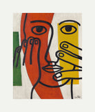 Fernand Léger, Tête de femme (Figure II) — rolled canvas