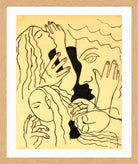 Fernand Léger, Têtes et mains — oak frame