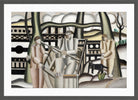Fernand Léger, The Fishermen — dark grey frame