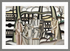 Fernand Léger, The Fishermen — light grey frame