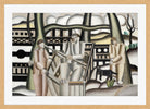 Fernand Léger, The Fishermen — oak frame