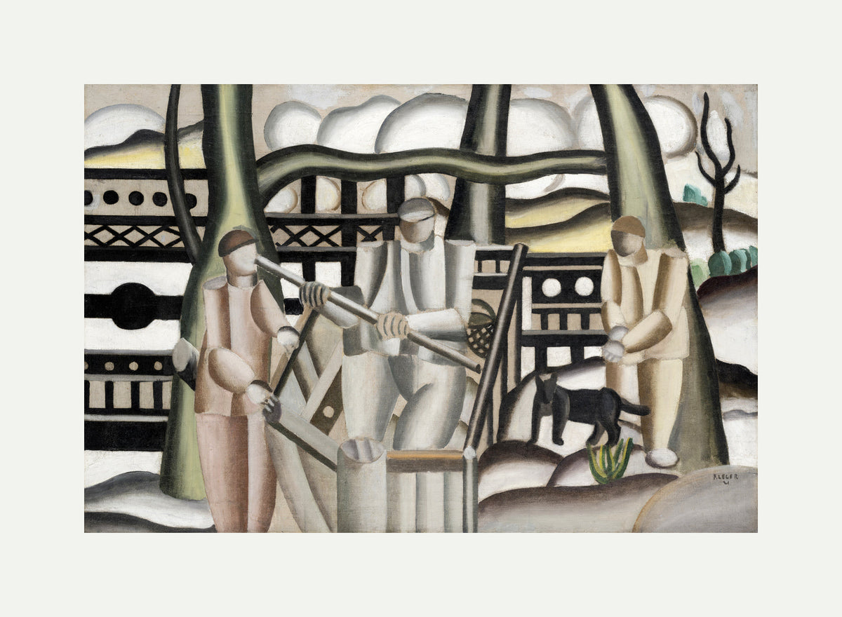 Fernand Léger, The Fishermen — rolled canvas