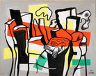 Fernand Léger, Un Oiseau devant les troncs d’arbres — unframed