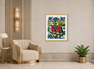 Fernand Léger, Une figure dans un paysage — art deco roomset