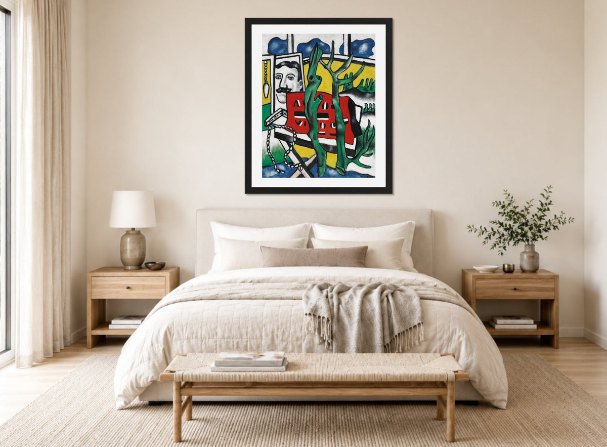 Fernand Léger, Une figure dans un paysage — bedroom