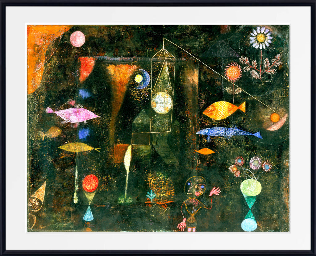 Paul Klee Fine Art Print, Fish Magic