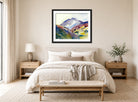 Giovanni Giacometti, Alpine Landscape (Upper Engadin) — bedroom