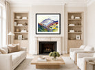Giovanni Giacometti, Alpine Landscape (Upper Engadin) — living room roomset