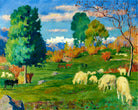 Giovanni Giacometti, Autumnal Landscape (1932) — unframed
