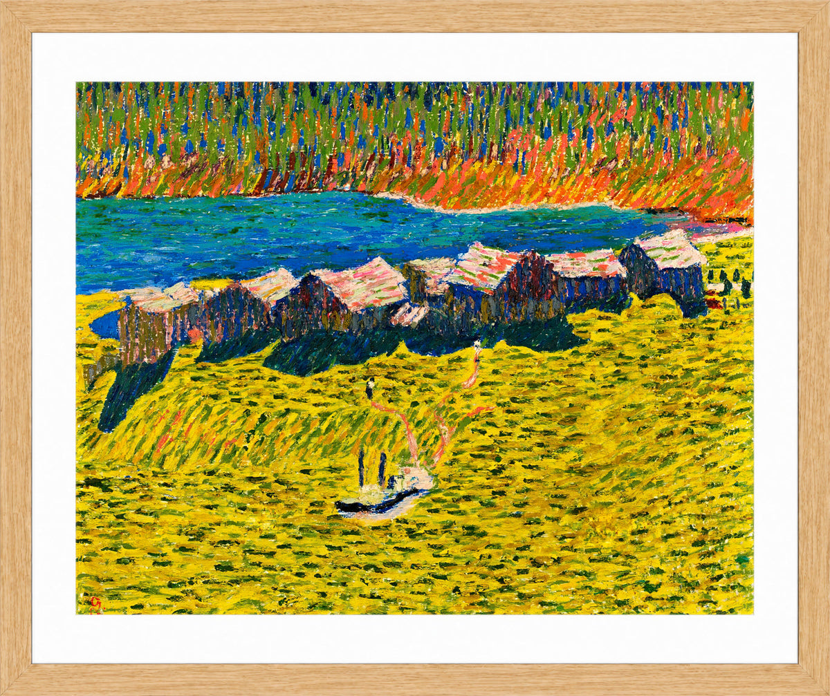 Giovanni Giacometti, Capolago — oak frame