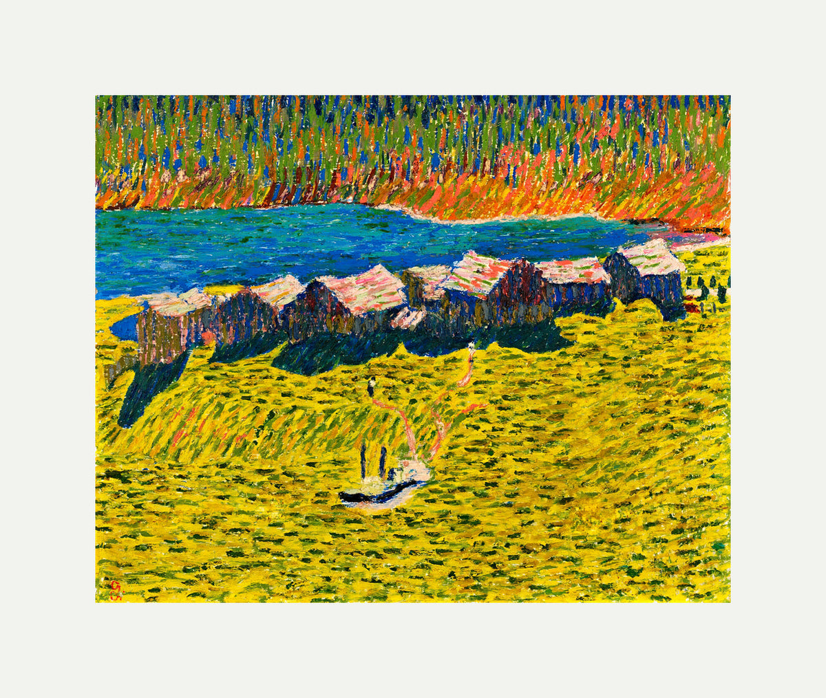 Giovanni Giacometti, Capolago — rolled canvas