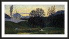 Giovanni Giacometti, Dusk (1897) — black frame