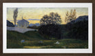 Giovanni Giacometti, Dusk (1897) — brown frame