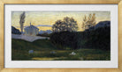 Giovanni Giacometti, Dusk (1897) — gold frame