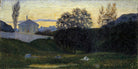 Giovanni Giacometti, Dusk (1897) — unframed