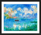 Giovanni Giacometti, I Pescatori (1918–1920) — black frame