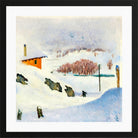 Giovanni Giacometti, Inverno (1932) — black frame