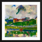 Giovanni Giacometti, Maloja (1925) — black frame