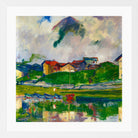 Giovanni Giacometti, Maloja (1925) — white frame
