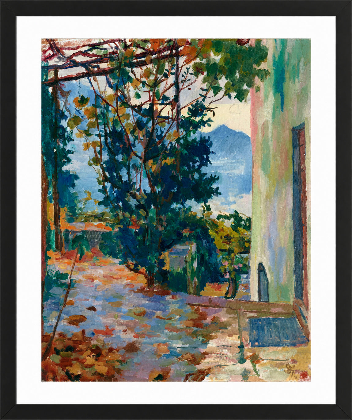 Giovanni Giacometti, Minusio (1926) — black frame