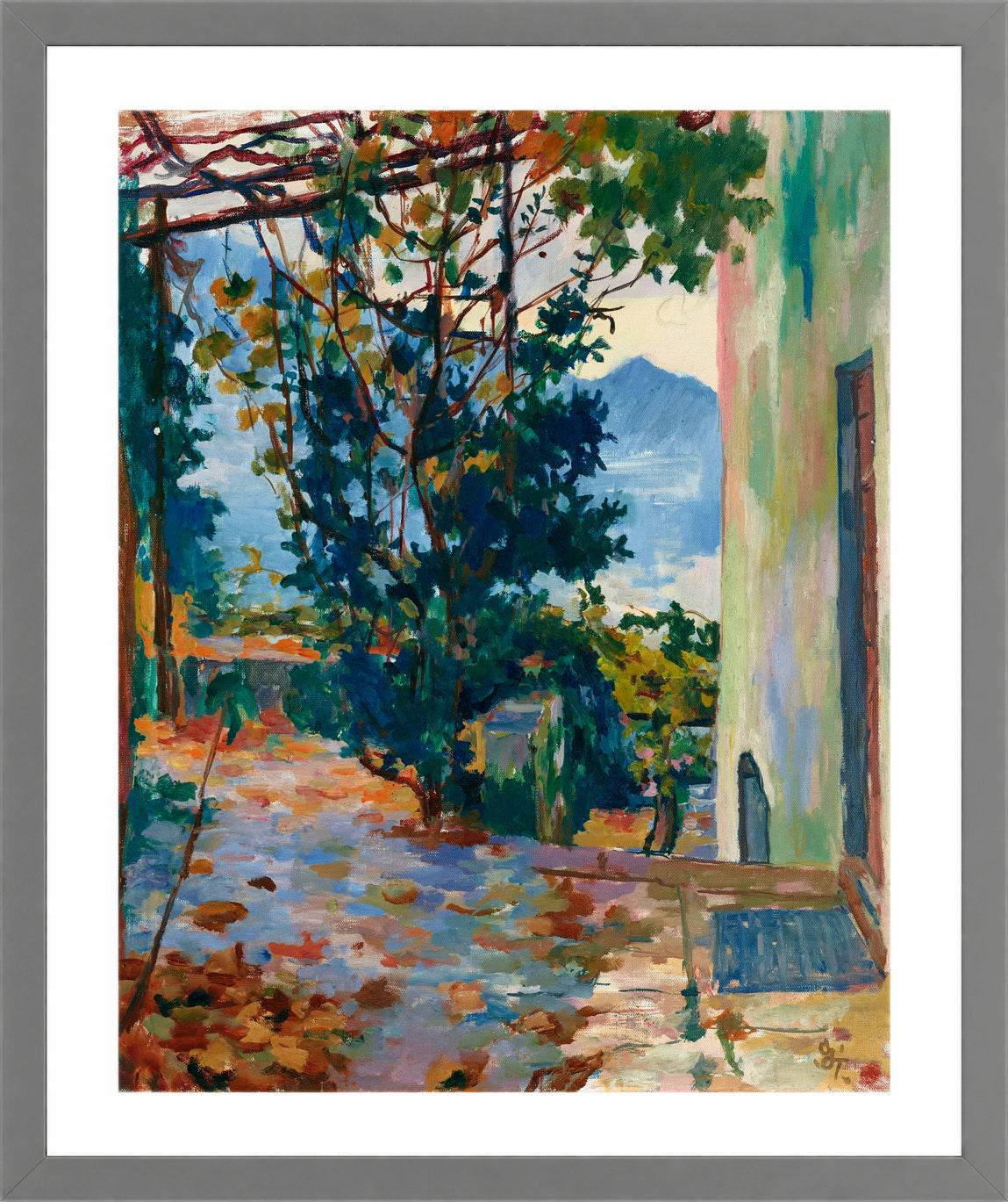 Giovanni Giacometti, Minusio (1926) — light grey frame