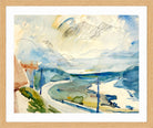 Giovanni Giacometti, Morgen bei Maloja — oak frame