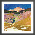 Giovanni Giacometti, Piz Duan (1908) — dark grey frame