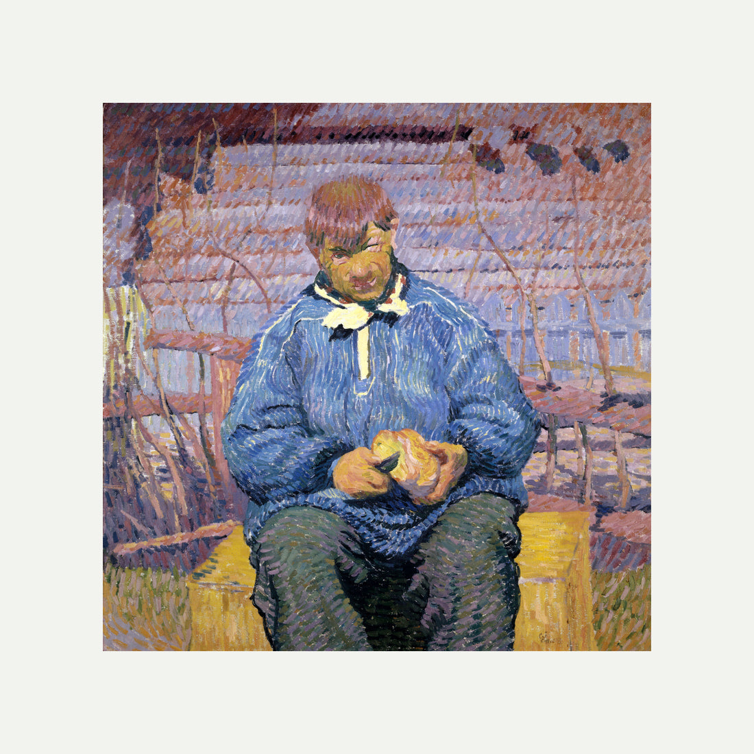 Giovanni Giacometti, The Bread (1908) — rolled canvas