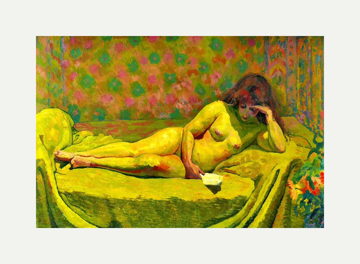 Giovanni Giacometti, Theodora (1914) — rolled canvas