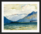 Giovanni Giacometti, View from Plaun da Lej towards Chasté Peninsula — black frame