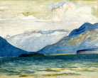 Giovanni Giacometti, View from Plaun da Lej towards Chasté Peninsula — unframed
