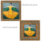 Wide Decorative Gold Frames For Prints - Landscape, Square, Portrait