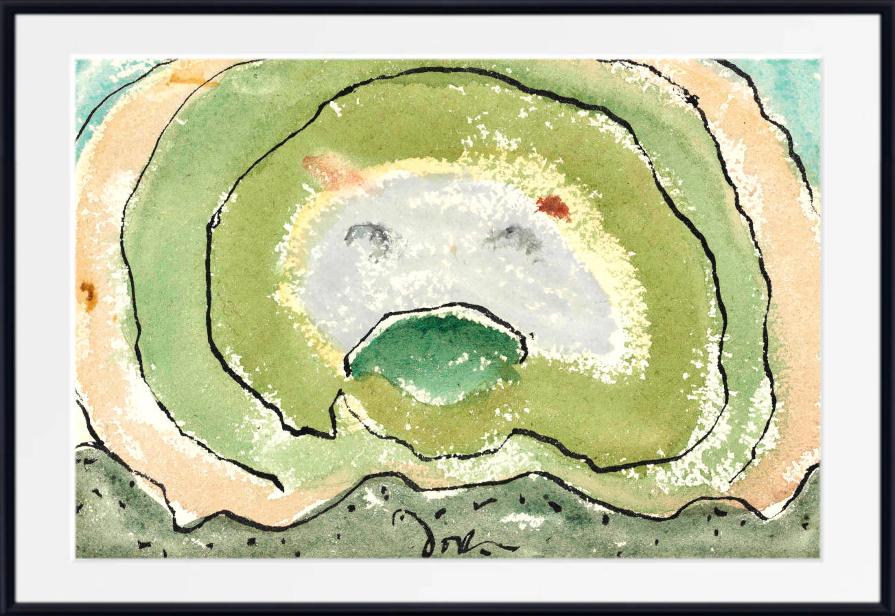 Arthur Dove Fine Art Print, Happy Clam Shell