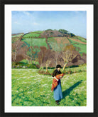 Harold Harvey Print, Early spring (1918) in a black frame