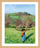 Harold Harvey Print, Early spring (1918) in an oak frame