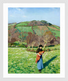 Harold Harvey Print, Early spring (1918) in a white frame