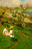 Harold Harvey Print, Springtime In The Orchard as an unframed print