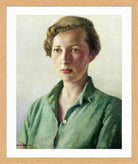 Harold Harvey Print, Sue Palmer in an oak frame