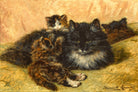 A Gentle Provocation (1899) by Henriette Ronner-Knip — unframed